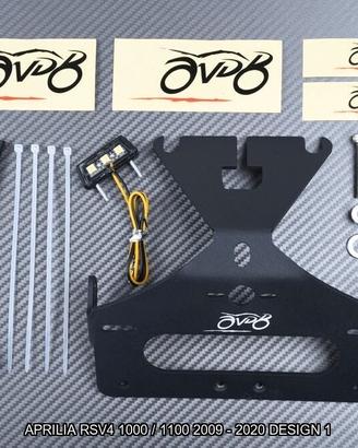 Portatarga corto APRILIA RSV4 1000 1100 2009 2020