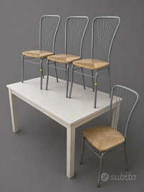 tavolo allungabile e sedie