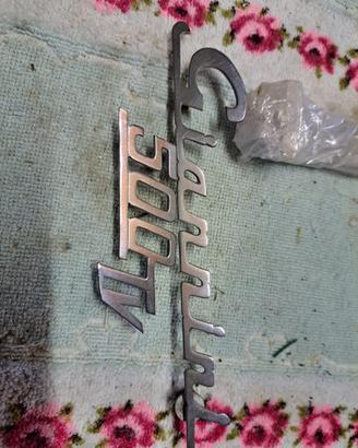 Vari accessori auto d’epoca Fiat 500 Giannini