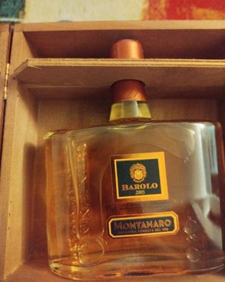 Grappa Barolo 2005 con astuccio in legno