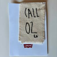 Patch ricamata Levi’s nuova