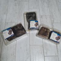 Coppia polsi in pelliccia ecologica