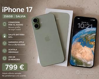 iPhone 17 256GB Salvia