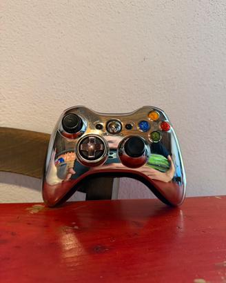 Controller xBox 360 Argento Chrome Silver