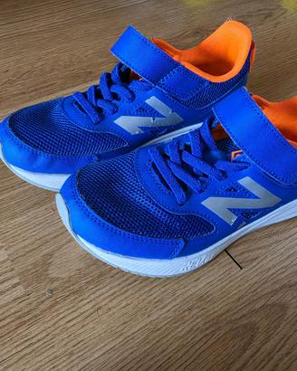 new balance 570  bambino blu tennis
