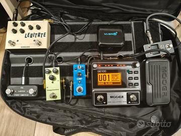 pedaliera multieffetto chitarra + mooer ge100