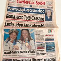 Corriere dello Sport medaglie Italia Atene 2004