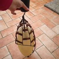 COPPIA lampadari etnici marca "IL TUCANO" 