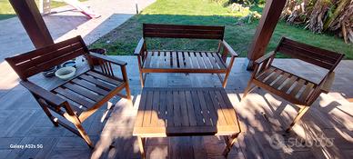 Set da giardino Cosma  in legno