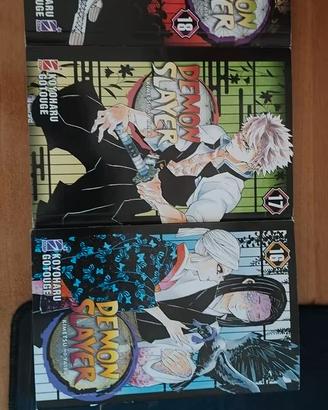 Demon Slayer manga vol 16 17 18