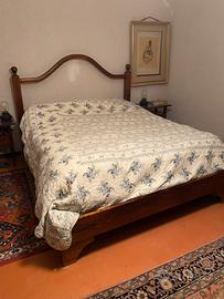 Letto in legno rustico