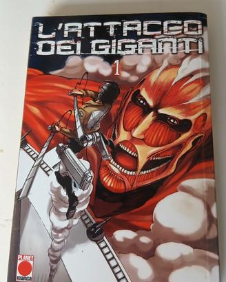 Manga L'Attacco dei Giganti – Volume 1 (Planet Man