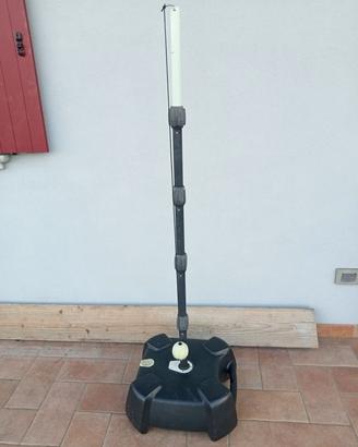 Gioco tennis con 2 racchette