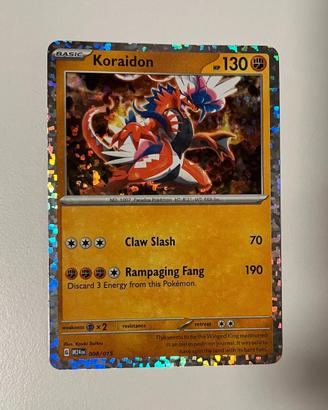 Koraidon Holo Promo McDonald's