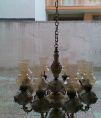 lampadario anni 50/60