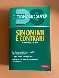 SINONIMI E CONTRARI DELLA LINGUA ITALIANA