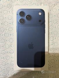 Iphone 17 pro max blue 256gb nuovo