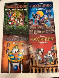 Disney Viaggi nel tempo n. 4 libri