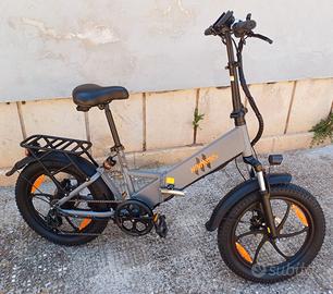 Fat bike elettrica nuova