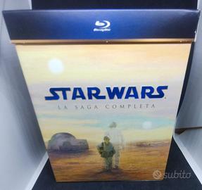 star wars blu-ray la saga completa 1°e 2° trilogia
