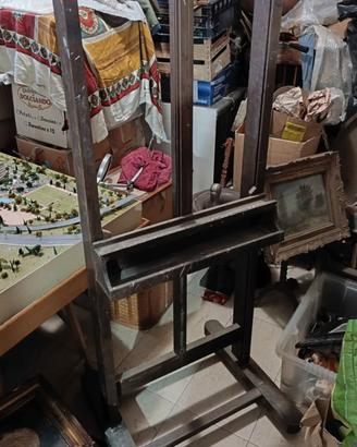 Cavalletto anni 30/40 da pittore
