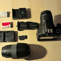 Canon EOS 600D Reflex + 2 obiettivi Canon