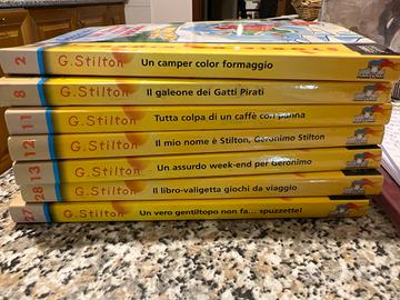 Lotto libri Geronimo Stilton (7 pezzi)