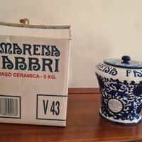 Set 3 Vasi Amarena Fabbri anni '70 PERFETTI