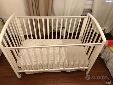 Lettino PALI ciak + materasso 60x120