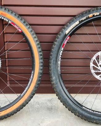 Set ruote 29 mtb complete