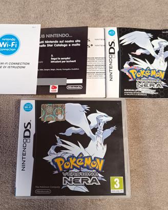 Solo Custodia e Libretti Pokémon Versione Nera 