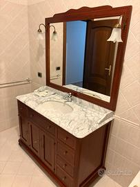 Mobile bagno con specchiera