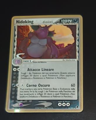 nidoking 6/101 holo