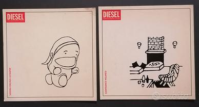 3 Cartoline 4 Mostra DIESEL Random. Arte Varia Rom