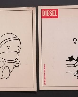 3 Cartoline 4 Mostra DIESEL Random. Arte Varia Rom