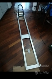 Portamoto interno gavone camper