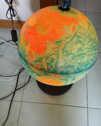 Mappamondo vintage originale anni 80 diametro 30