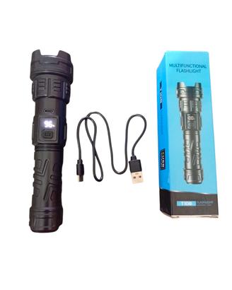 Torcia led con batteria ricaricabile incorporata 