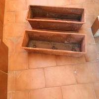 FIORIERE DA BALCONI IN FERRO BATTUTO ARTIGIANALE