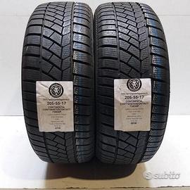 2 gomme 205 55 17 continental a34549
