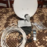 kit satellitare per camper/campeggio