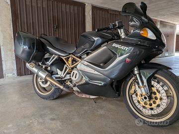 DUCATI ST2 PERFETTA NERA CON BAULETTI 