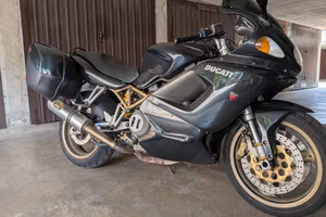 DUCATI ST2 PERFETTA NERA CON BAULETTI 