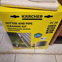 karcher set sturatubi e pulizia grondaie pc 20