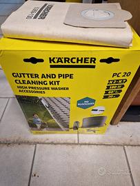 karcher set sturatubi e pulizia grondaie pc 20
