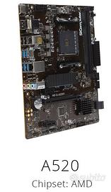 Scheda madre MSI A520M PRO Socket AM4