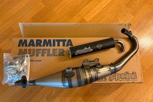 Marmitta/Scarico Muffler Polini per Iuter.