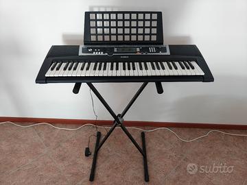 Tastiera Yamaha YPT-210 + Manuali + Cavalletto 