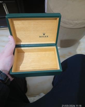 scatola rolex