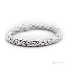 Bracciale Chimento Stretch in Oro bianco
